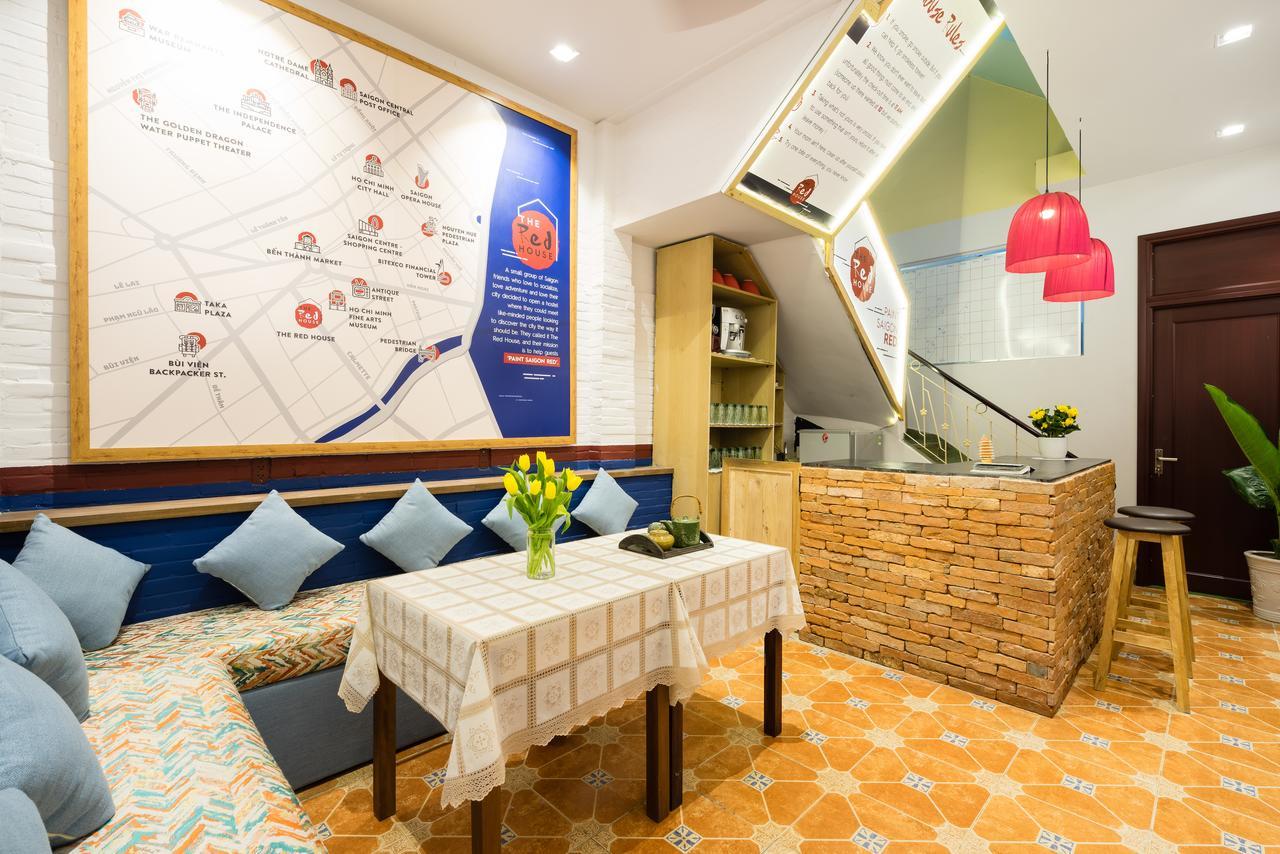 The Red House Bed and Breakfast Ho Chi Minh-stad Buitenkant foto